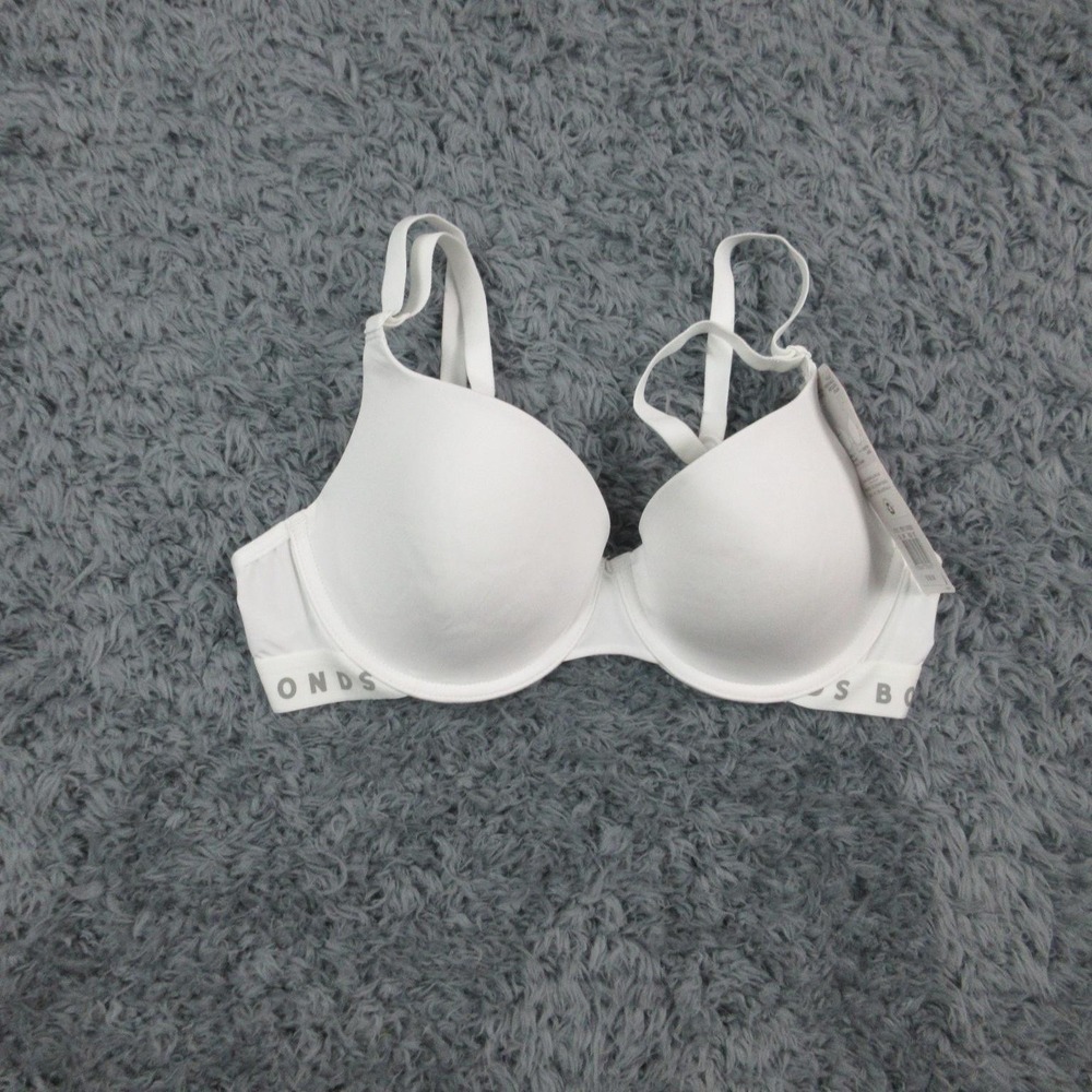 Bonds Everyday Bra Womens 34C Underwire Padded T-Shirt Adjustable Straps NWT
